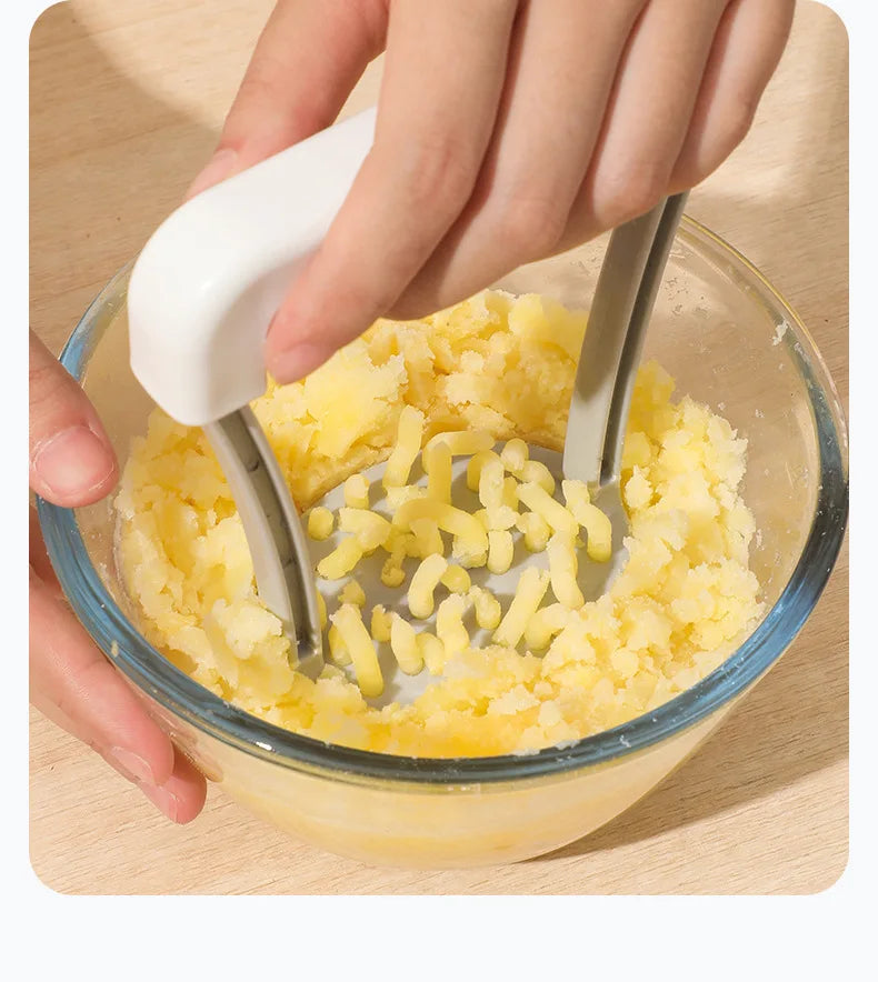Manual Potato Masher Durable Potato Ricer Kitchen Vegetable Masher With Non-Slip Handle Fruit Juicer Kitchen Gadgets