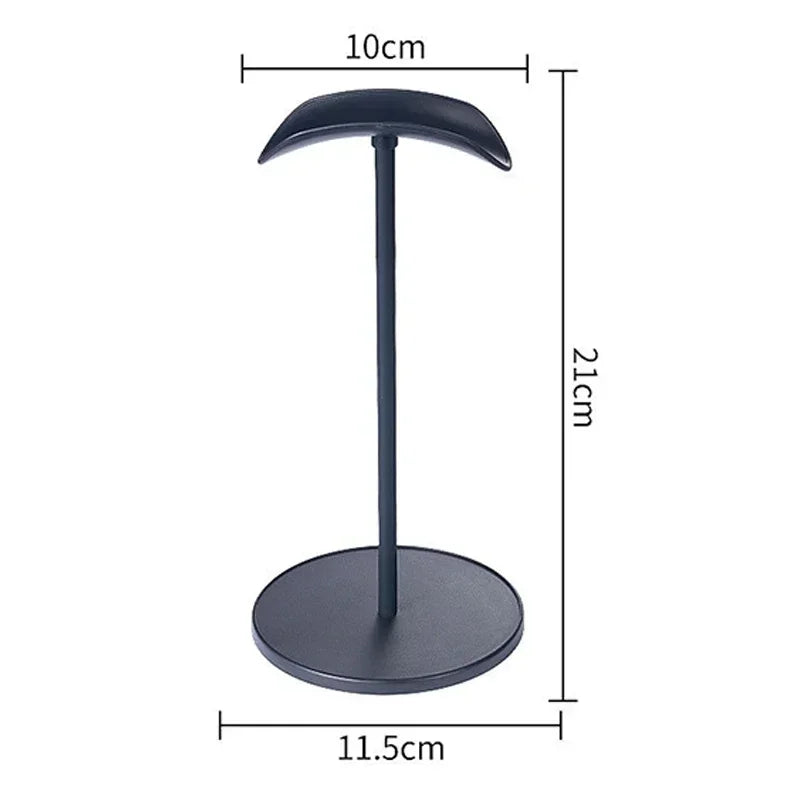 Universal Over Ear Headset Stand Detachable Headphone Holder Gaming Headset Bracket Earphone Display Rack Hanger Support