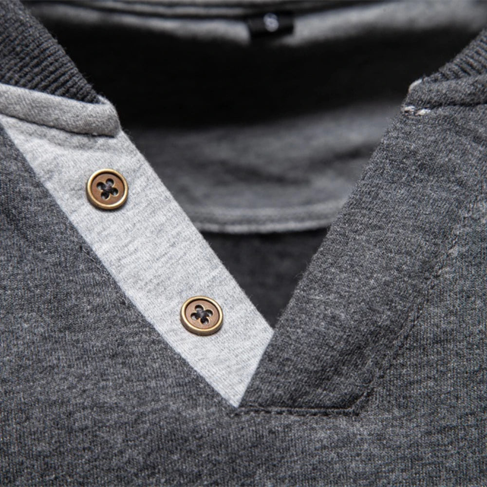 AIOPESON Henley Collar T Shirt Men Casual Solid Color Long Sleeve Autumn Fashion High Quality 100% Cotton Mens T Shirts
