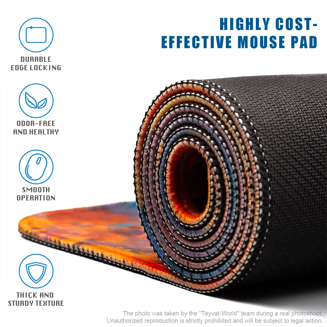 Sizes 61-70cm x 20-60cm Customizable Large Mouse Pad Personalized Text, Image, Logo Durable Gaming Mat