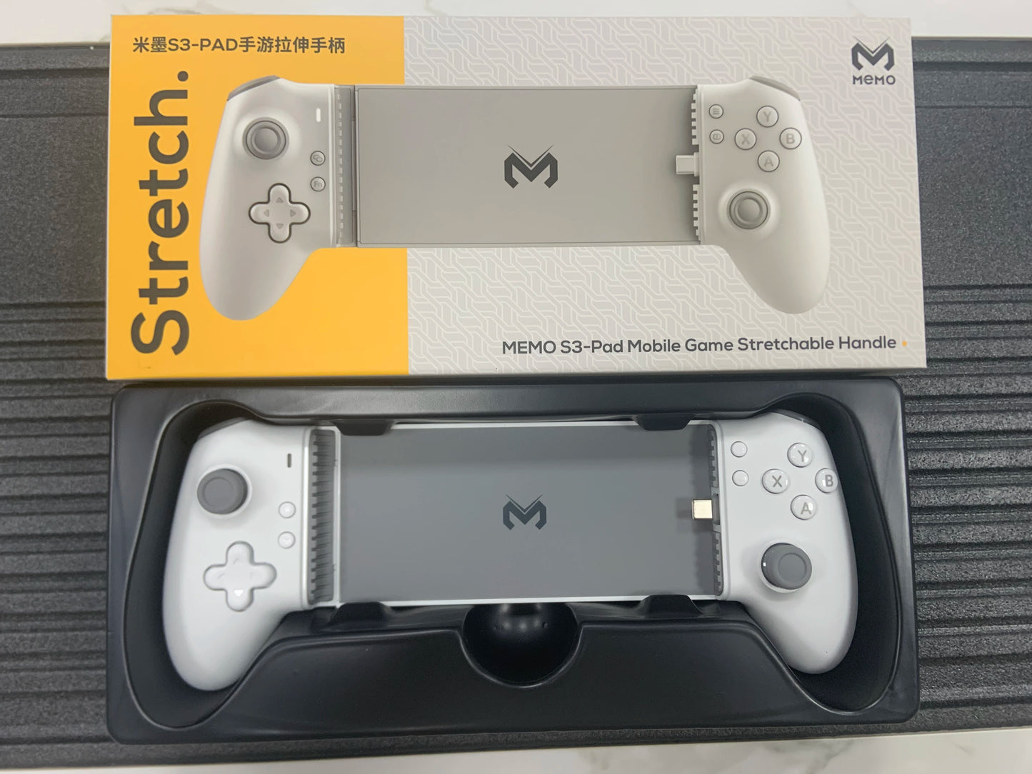 MEMO S3 Type-C Wired & BT Wireless Multi-Mode Mobile Game Pad Controller Joystick for Phone and Tablet Android & iOS