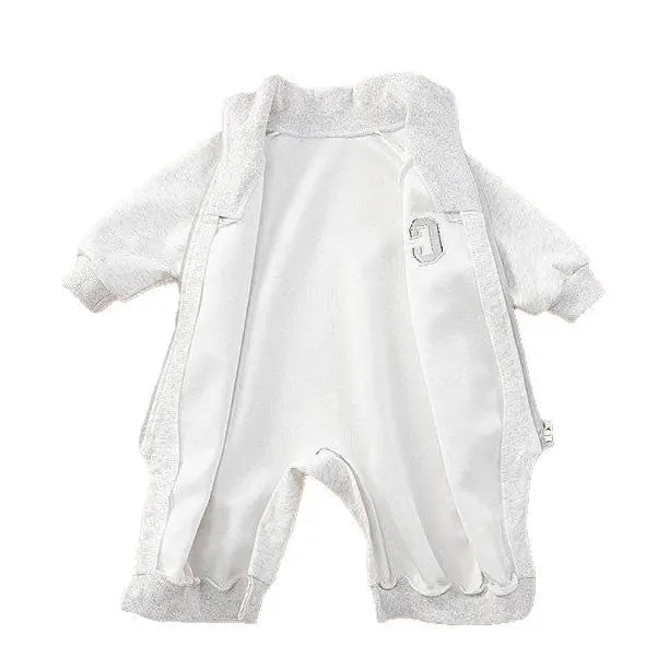 Autumn Winter Baby Rompers - Thick Fur Lining, Toddler Boys Jumpsuits, Warm Outfit
