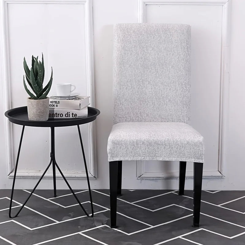 1/2/4/6pcs Dining Chair Slipcovers Stretch Geometric Printed Anti-Slip Chair Cover for Home Hotel Restaurant Banquet Living Room