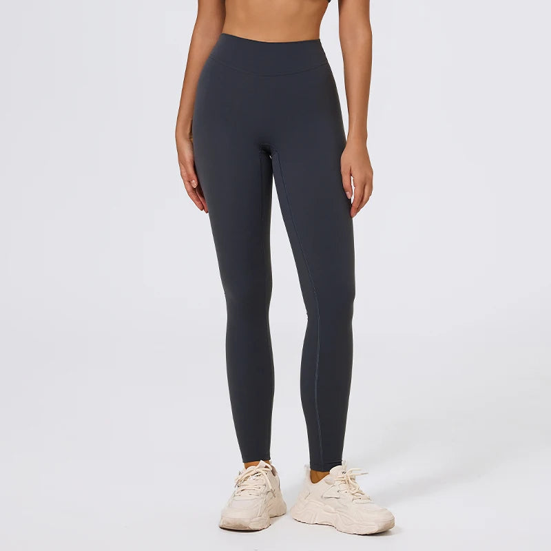 New Women Gym Yoga Pants Outdoor Running Quick-Dry Sweatpants Female High Waist Beautiful Buttocks Legging Woman Fitness Pants