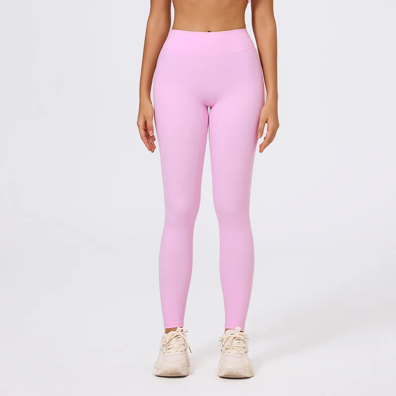 New Women Gym Yoga Pants Outdoor Running Quick-Dry Sweatpants Female High Waist Beautiful Buttocks Legging Woman Fitness Pants