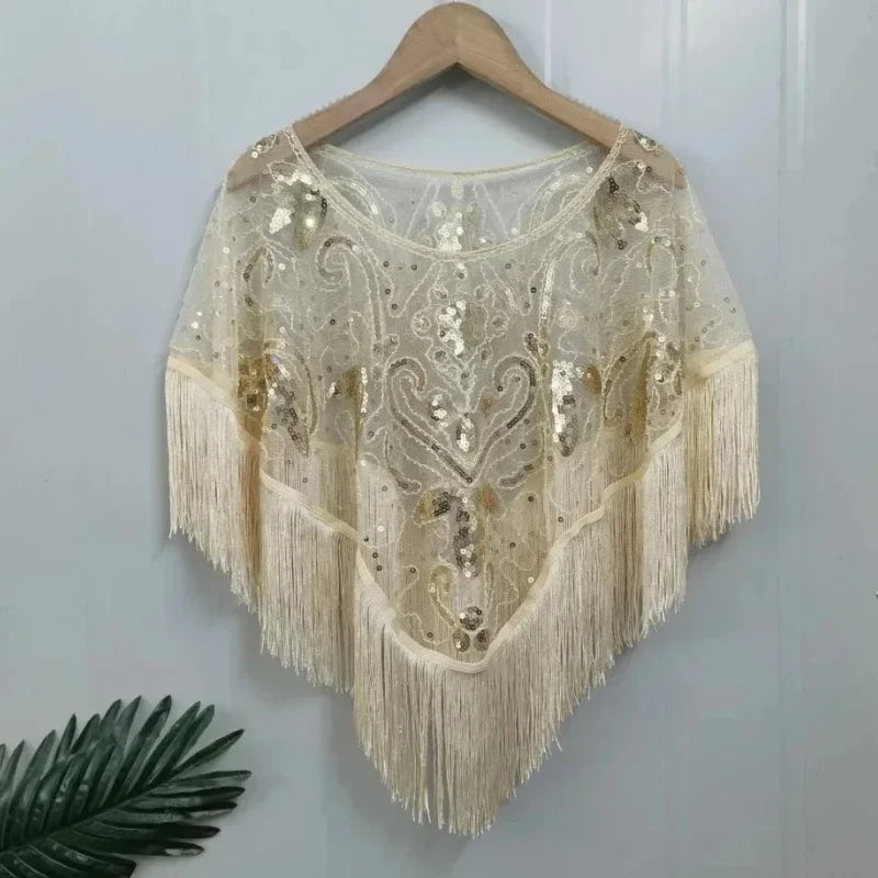 2025 Women's Summer High Quality Sequin Bead Sexy Sling Slim Fit Short V-neck Straight Tank Top Korean Fashion Clothing
