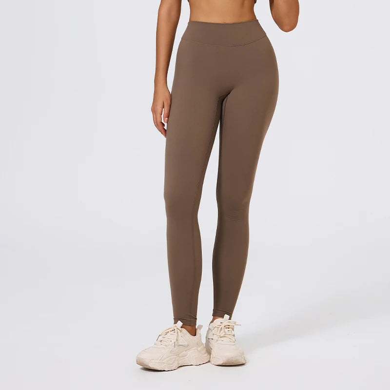 New Women Gym Yoga Pants Outdoor Running Quick-Dry Sweatpants Female High Waist Beautiful Buttocks Legging Woman Fitness Pants