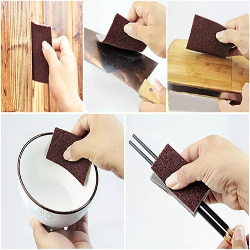 Magic Melamine Carborundum Kitchen Brush Eraser for Pan Pot Dish Kitchen Utensils Household Cleaning Items
