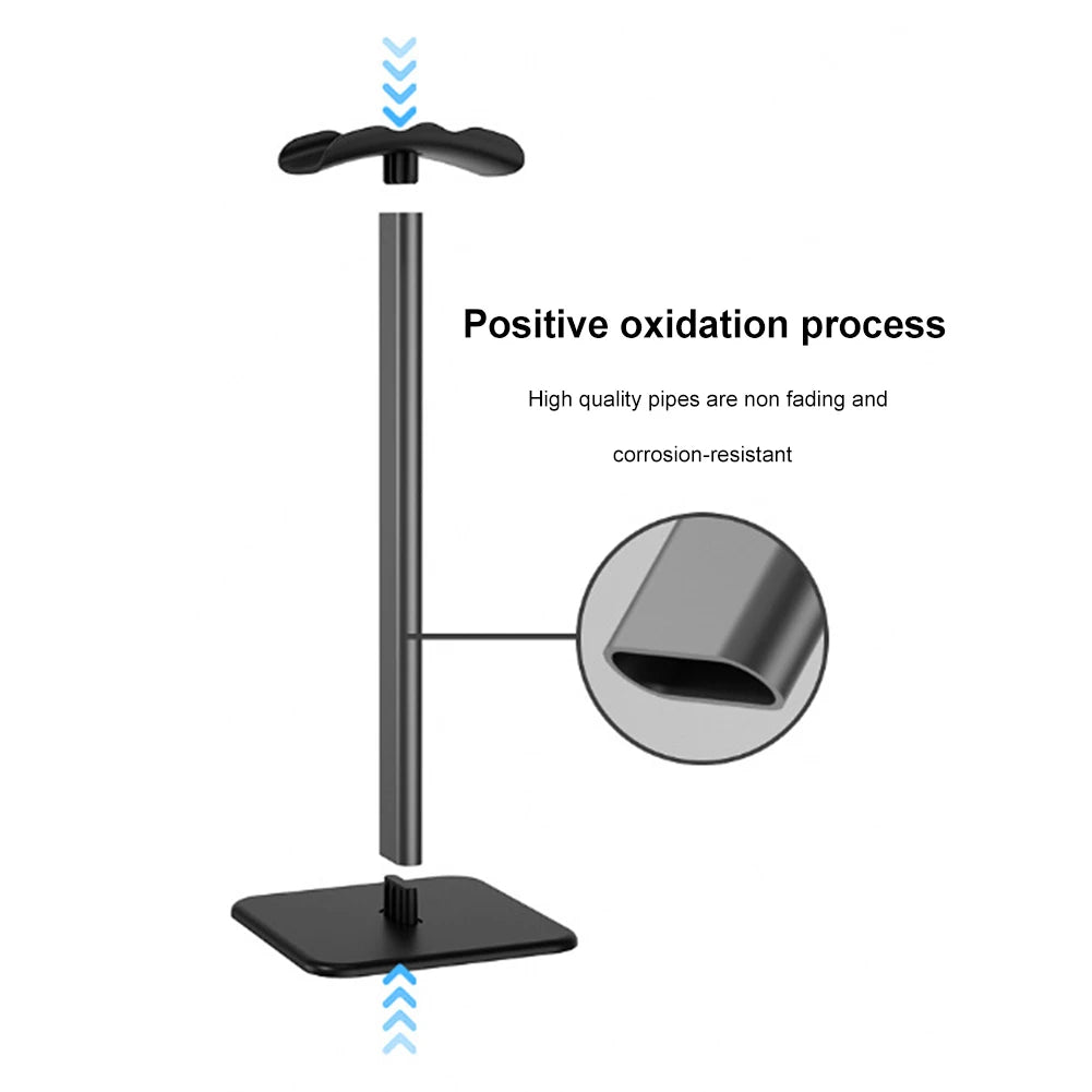 Headphone Display Holder Non-Slip Desk Gaming Headset Holder Stable Aluminum Alloy Curved Support PC Gamer Earphone Accessories