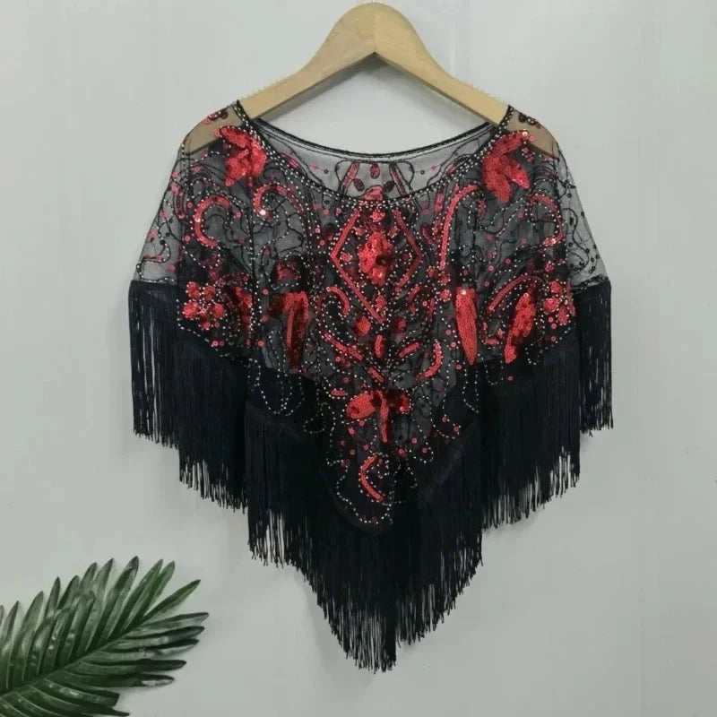 2025 Women's Summer High Quality Sequin Bead Sexy Sling Slim Fit Short V-neck Straight Tank Top Korean Fashion Clothing