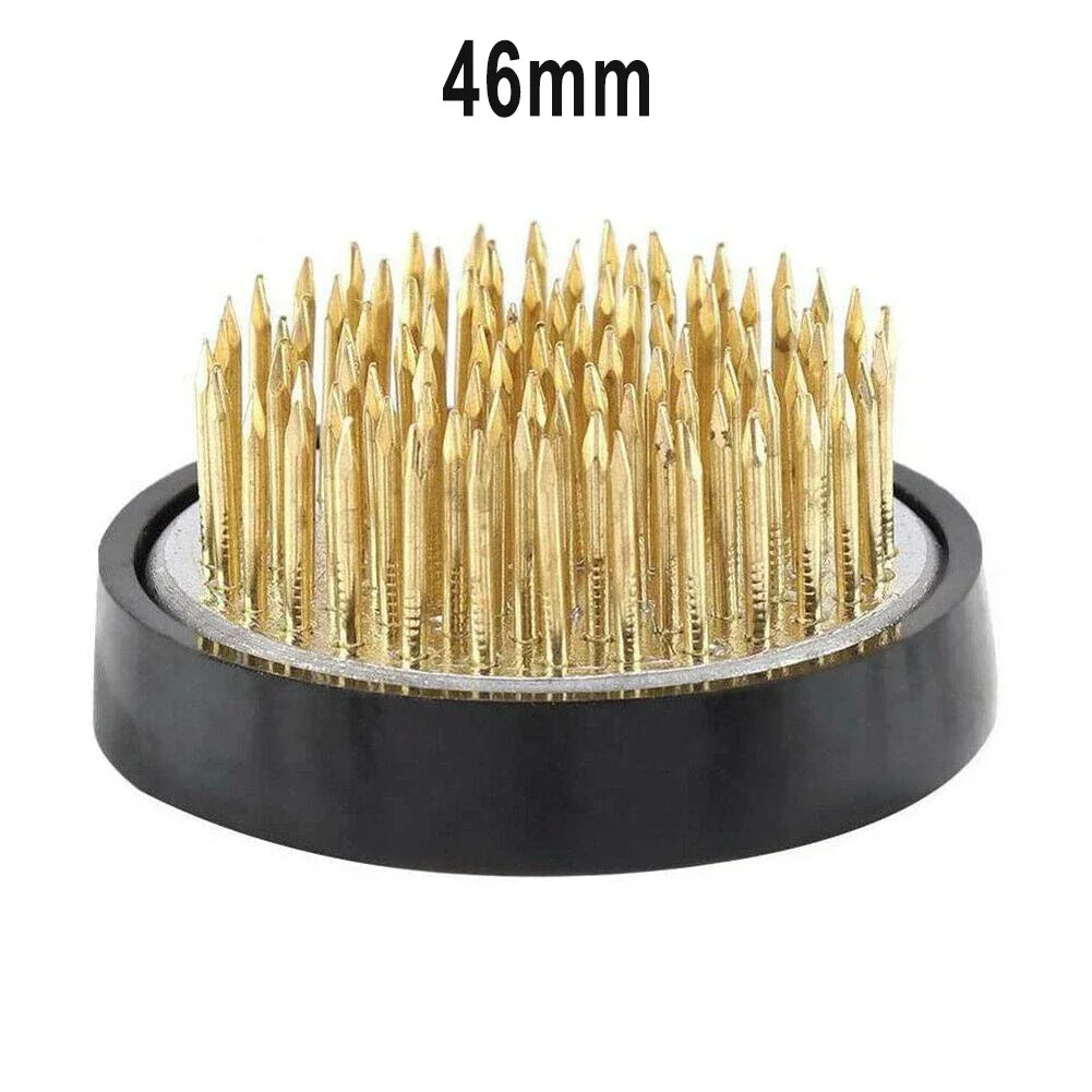 1pcs Round Flower Frog Holder Ikebana Kenzan Flower Art Fixed Arranging Tool Home Decor Living Room Floral Insert Arrangement