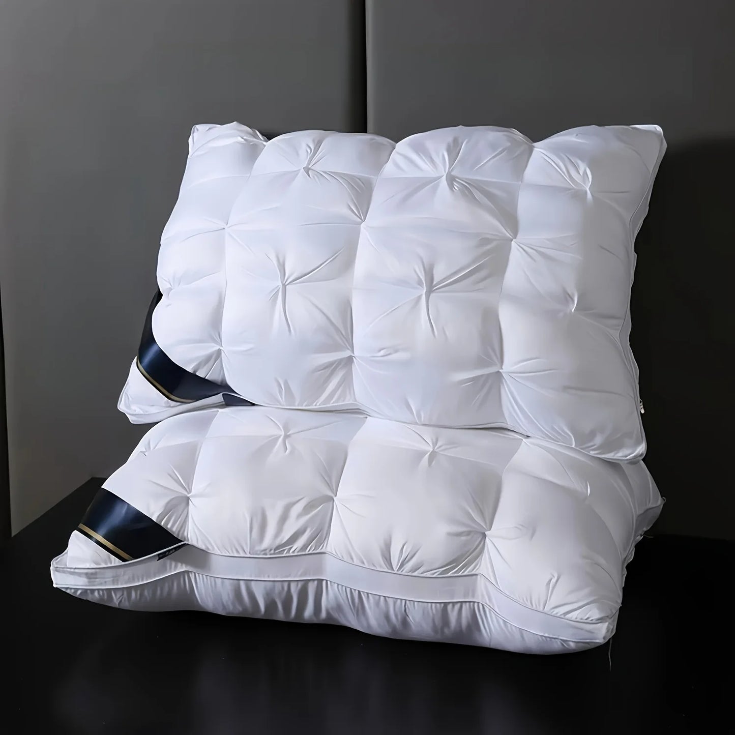1pc 48x74CM Twisted Pillow  - Hotel Grade Neck Support Pillow Core Designed for Sleep Aid And Home Use