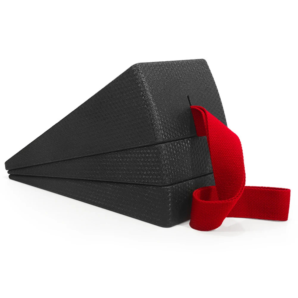 3Pcs Squat Wedge Block Calf Raise Block Multi-Functional Foot and Calf Stretching Incline Adjustable for Yoga Fitness Workout