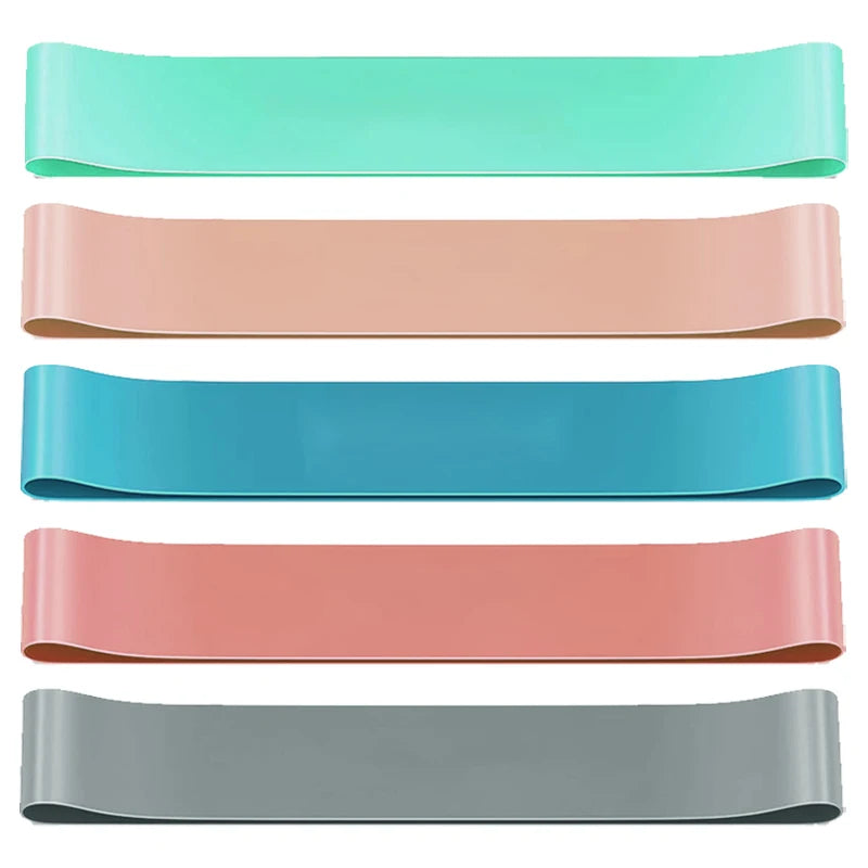 5pcs Fitness Resistance Bands Set-Include 5Colors,Exercise Tension Bands,Working Out,Exercise Gym,Yoga Training and Home Fitness