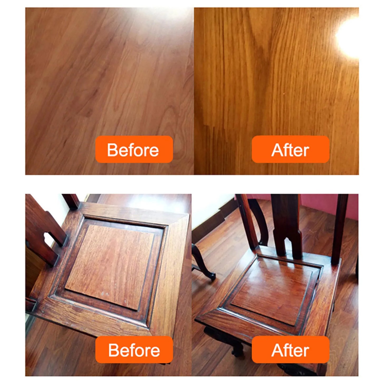 Wood Seasoning Beewax Organic Natural Pure Wax Furniture Care Maintenance Wax Wood Cleaning Polished  Complete Solution Cleaning