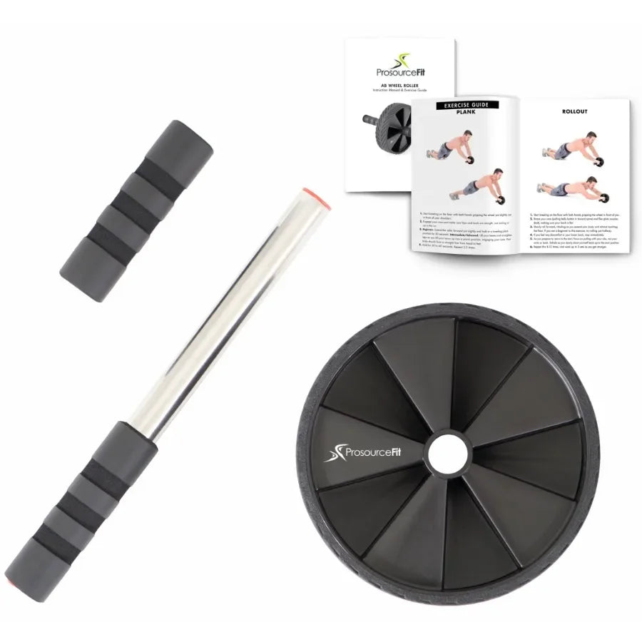 Ab Wheel Roller Equipment for Effective Abdominal Exercises at Home Portable Fitness Tool for Core Strength Training and Weight