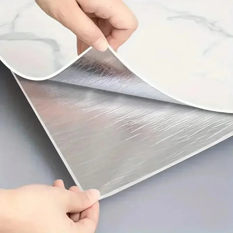 Marble Wall Stickers Roll, Waterproof, Easy To Peel and Stick, Decorative Stickers for Living Rooms and Bathrooms, Home Decor