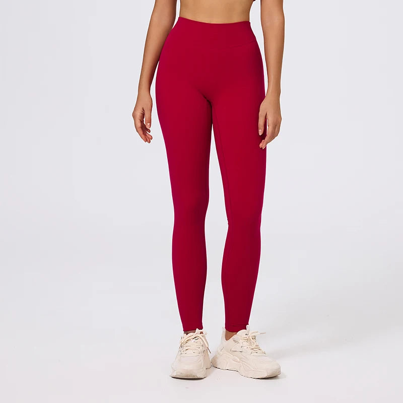 New Women Gym Yoga Pants Outdoor Running Quick-Dry Sweatpants Female High Waist Beautiful Buttocks Legging Woman Fitness Pants